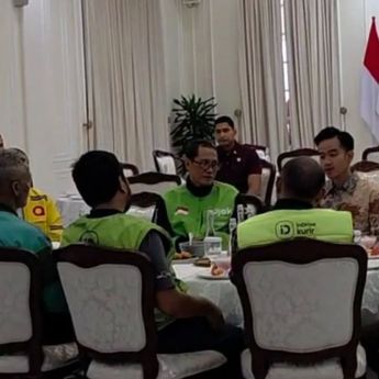 Grab Pastikan Perwakilan Pengemudi Ojol yang Temui Wapres adalah Asli