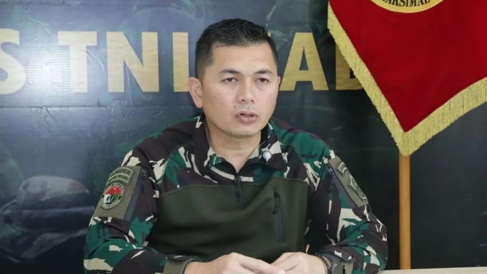 Kepala Penerangan Koops TNI Habema Letkol Inf Wirya Arthadiguna. ANTARA/Ho-Pen Koops Habema
