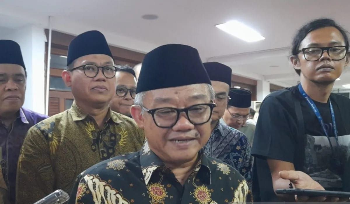 Mendikdasmen Abdul Mu'ti ditemui di Kantor Kemendikdasmen, Jakarta Pusat, Rabu 24 September 2025. ANTARA/Lintang Budiyanti Prameswari <b>(Antara)</b>