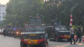 Kepolisian Daerah (Polda) Metro Jaya menggelar patroli berskala besar berkeliling wilayah Jakarta pada Senin, sebagai upaya menjaga keamanan dan ketertiban setelah aksi demonstrasi beberapa hari lalu.