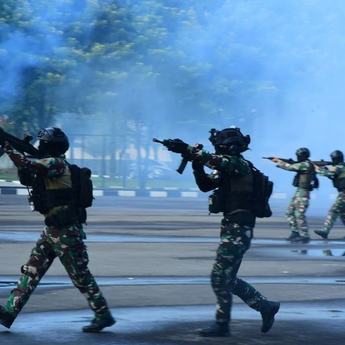 KSAL Pastikan Kesiapan Tempur Marinir Lewat Sidak di Pasmar 1