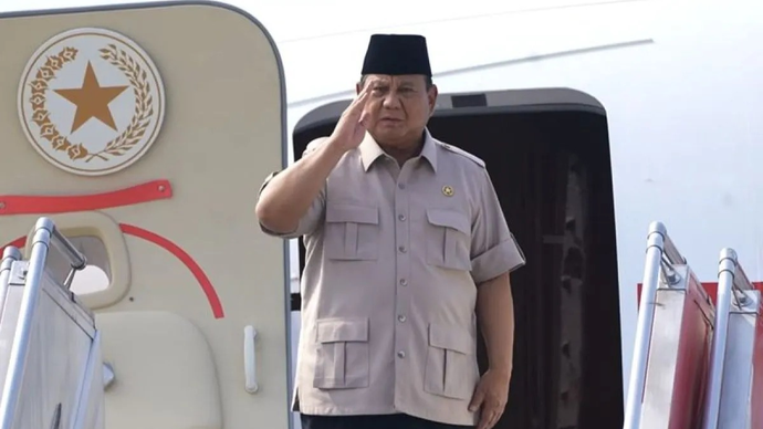 Tangkapan layar - Presiden Prabowo Subianto bertolak ke Filipina untuk menghadiri KTT ke-48 ASEAN dari Pangkalan TNI AU Halim Perdanakusuma, Jakarta, Kamis 7 Mei 2026. (ANTARA/Prisca Triferna)