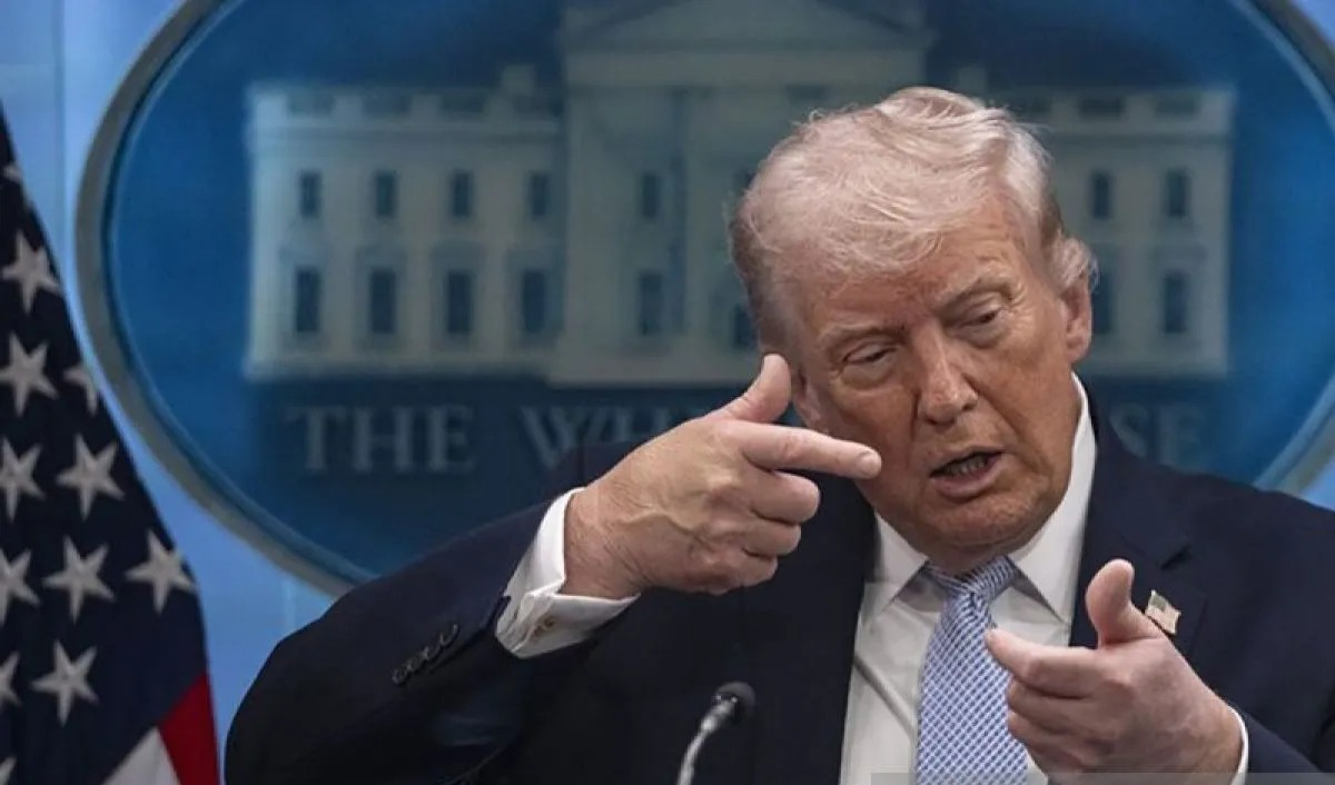 Presiden AS Donald Trump. ANTARA/Celal Gunes/Anadolu/pri <b>(Antara)</b>