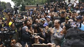 Patroli ini melibatkan petugas gabungan.