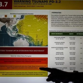 Akademi Rusia: Gempa Susulan di Kamchatka Bisa Terjadi hingga Setahun ke Depan