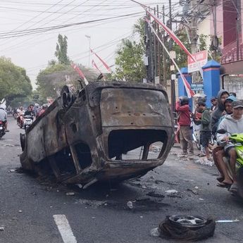 Polisi Usut Dalang Pembakaran Mobil Provost dan Perusakan Fasilitas Publik di Pati