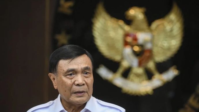Menteri Koordinator Bidang Politik dan Keamanan (Menko Polkam) Djamari Chaniago.