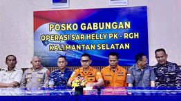 1 Korban Berhasil Diselamatkan, 7 Orang Lainnya Diduga Masih Terjebak di Bangkai Helikopter Jatuh di Kalsel