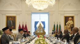 Soto Banjar hingga Mangut Gindara Hiasi Jamuan Bilateral Presiden Afrika Selatan di Istana