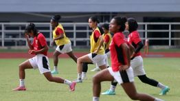 Timnas Putri Imbang 1-1 Lawan Kamboja di ASEAN Putri 2025