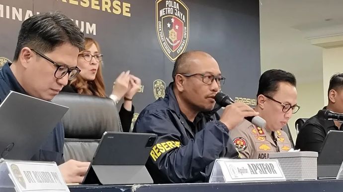 Direktur Reserse Kriminal Umum Polda Metro Jaya, Kombes Pol Wira Satya Triputra.