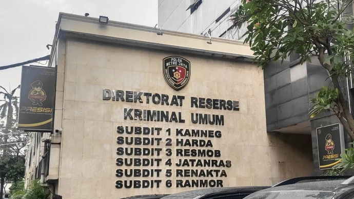 Gedung Direktorat Reserse Kriminal Umum Polda Metro Jaya. ANTARA/Ilham Kausar.