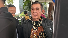 Japto Soerjosoemarno Minta Jurnalis Tanyakan Materi Pemeriksaan ke Penyidik KPK