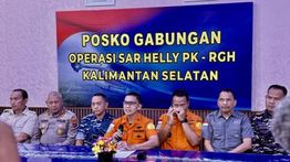 Helikopter Hilang Kontak Ditemukan di Hutan Mentewe, Kalsel