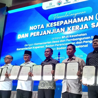 JKN Dinilai Mampu Tekan Kemiskinan di Desa, Kemendes dan BPJS Perkuat Kolaborasi