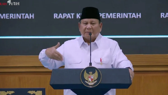 Presiden Prabowo Kumpulkan Menteri hingga Eselon 1 di Istana