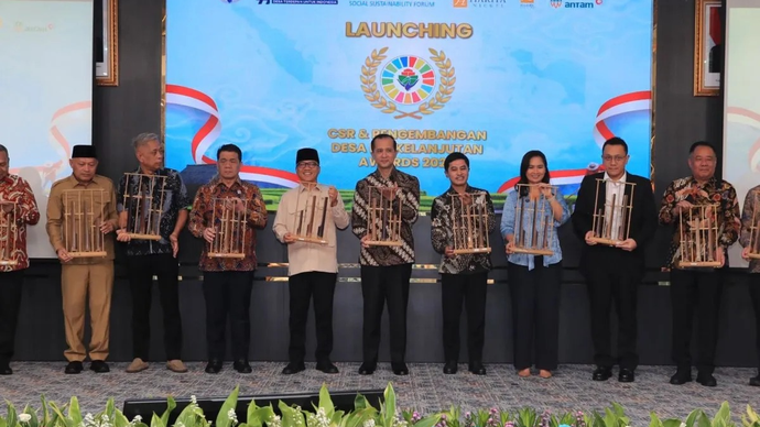 Menteri Desa dan Pembangunan Daerah Tertinggal (Mendes PDT) Yandri Susanto menghadiri Kegiatan CSR dan PDB Award 2026 bertajuk 