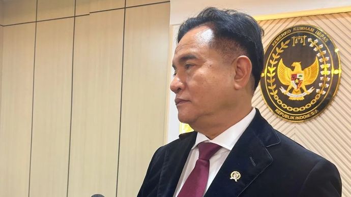 Menko Kumham Imipas Yusril Ihza Mahendra.