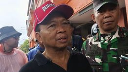 Gubernur Koster Tinjau Banjir Denpasar, Minta Wali Kota Hitung Kerugian Warga