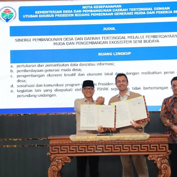 Kemendes PDT Perkuat Kolaborasi Lintas Sektor untuk Percepat Infrastruktur Desa