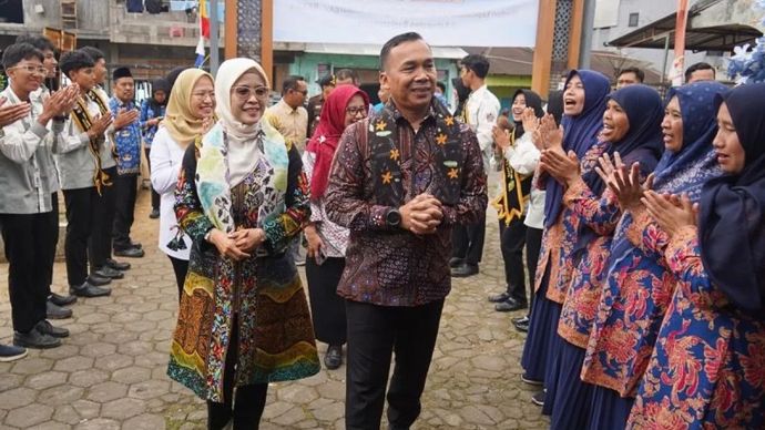 Mendukbangga/Kepala BKKBN Wihaji dalam temu bersama kader Tim Pendamping Keluarga (TPK) di Banjarnegara, Jawa Tengah.