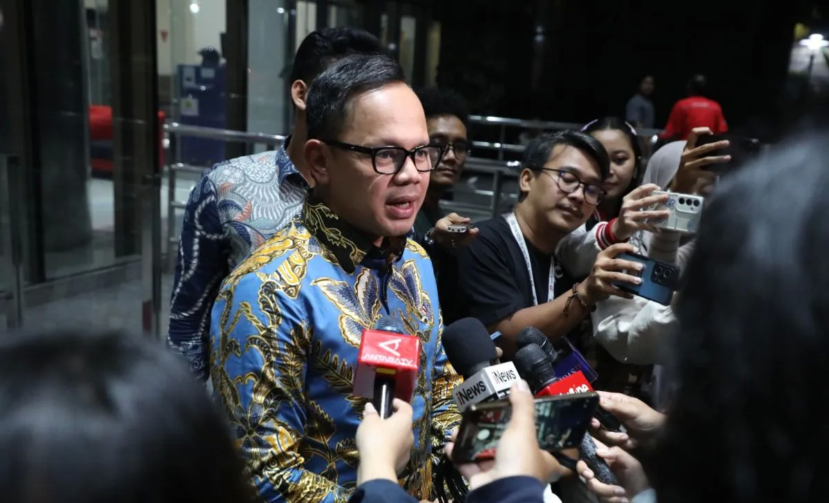 Wamendagri Bima Arya Sugiarto saat ditemui awak media di Gedung Pusat KPK di Jakarta, Kamis (23/1/2025). <b>(Antara)</b>