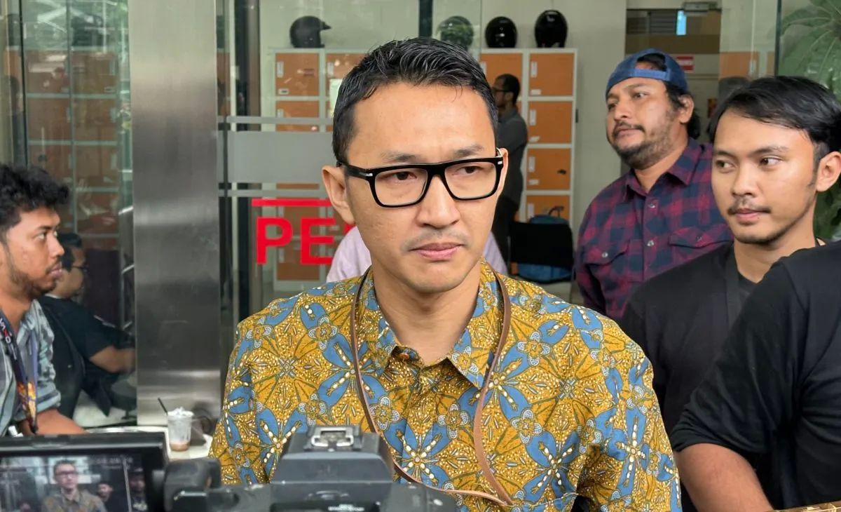 Juru Bicara Komisi Pemberantasan Korupsi Budi Prasetyo saat memberikan keterangan di Gedung Merah Putih KPK, Jakarta, Selasa, 5 Agustus 2025. <b>(Antara)</b>