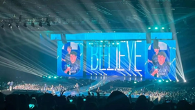 SM Entertainment menyampaikan permintaan maaf atas insiden jatuhnya penonton dalam konser grup K-Pop Super Junior yang berlangsung di Seoul.