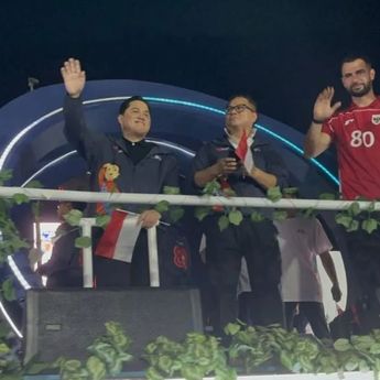 Erick Thohir dan Menkum Bahas Perlindungan Hak Cipta Lagu di Laga Timnas
