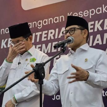 Cak Imin Bongkar Alasan Pakai APBN Buat Bangun Ulang Ponpes Al Khoziny