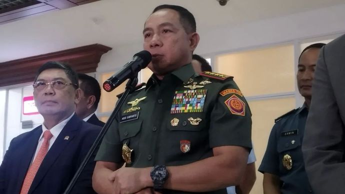 Arsip foto- Panglima TNI Jenderal Agus Subiyanto. Jumat, 8 Agustus 2025.