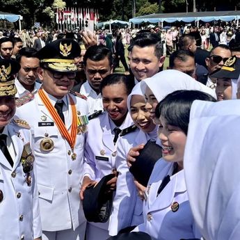 Mendagri Tito Karnavian Wakili Presiden Prabowo Lantik 1.110 Pamong Praja Muda IPDN