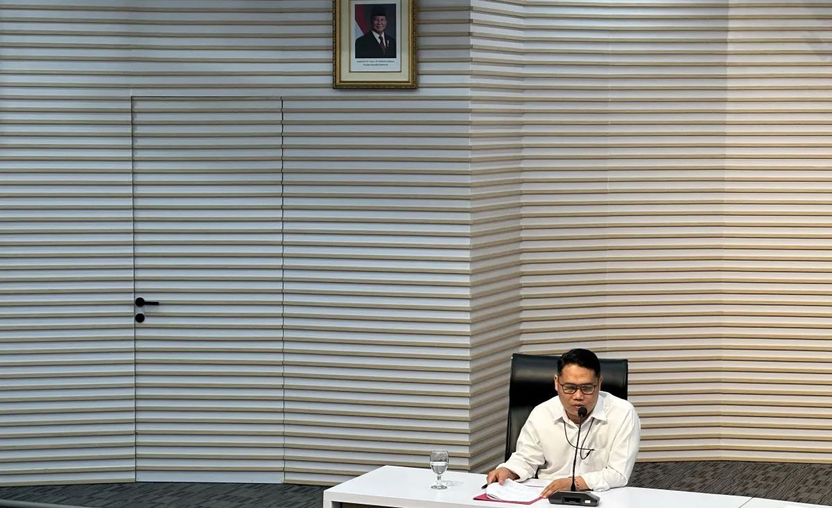 Pelaksana Tugas Deputi Penindakan dan Eksekusi Komisi Pemberantasan Korupsi (KPK) Asep Guntur Rahayu memberikan keterangan di Gedung Merah Putih KPK, Jakarta, Selasa, 9 September 2025. <b>(ANTARA)</b>