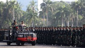 Markas Besar TNI membentuk 10 satuan tugas (satgas) yang tergabung dalam Komando gabungan terpadu pengamanan (Kogabpadpam)  VVIP untuk acara pelantikan Prabowo Subianto dan Gibran Rakabuming Raka pada 20 Oktober 2024.