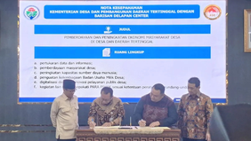 Kementerian Desa dan Pembangunan Daerah Tertinggal menggandeng berbagai organisasi, termasuk Barisan 8 Center, dalam kolaborasi lintas sektor guna mempercepat pembangunan desa dengan target membentuk 5.000 desa ekspor di seluruh Indonesia.