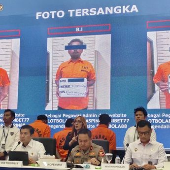 Polri Beberkan Peran Tiga Tersangka Judi Online Internasional
