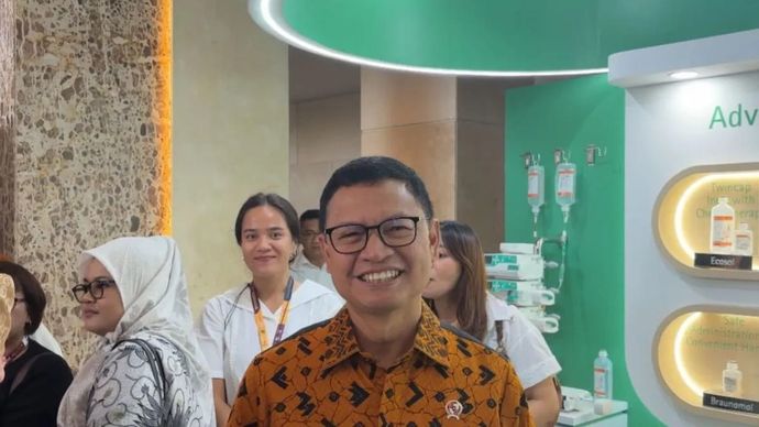 Kepala BPOM RI Taruna Ikrar di Makassar, Kamis 28 Agustus 2025. ANTARA/Nur Suhra Wardyah