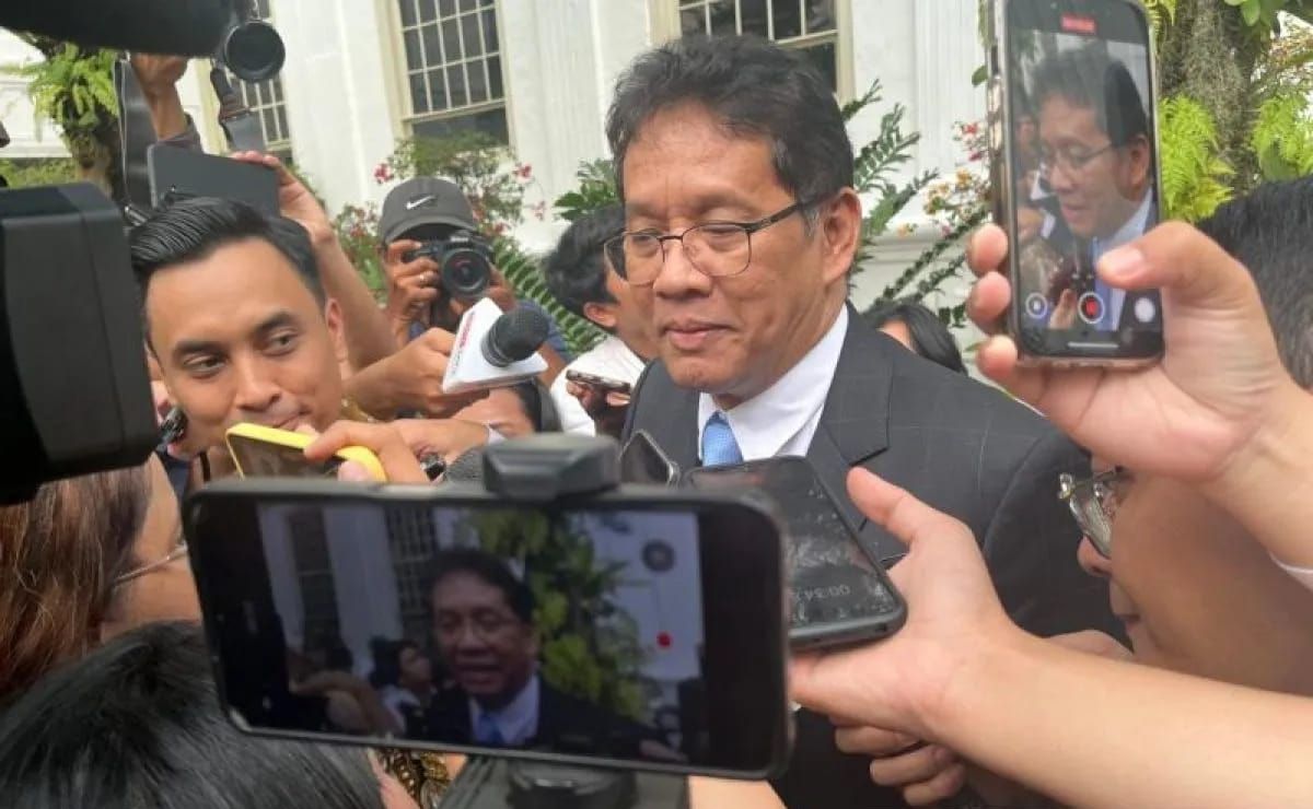 Menteri Keuangan (Menkeu) Purbaya Yudhi Sadewa saat menyampaikan keterangan di kompleks Istana Kepresidenan, Jakarta, Selasa 9 September 2025. (ANTARA/Fathur Rochman) <b>(Antara)</b>