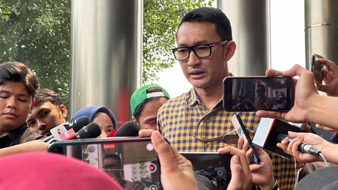 Juru Bicara Komisi Pemberantasan Korupsi Budi Prasetyo saat memberikan keterangan di Gedung Merah Putih KPK, Jakarta, Kamis 7 Agustus 2025. (ANTARA/Rio Feisal)