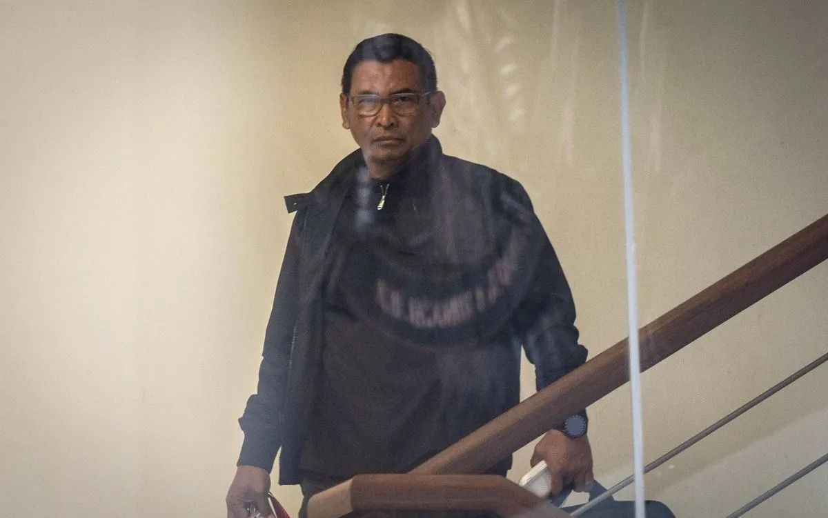 Mantan Wakil Direktur Utama Bank Rakyat Indonesia (BRI) Catur Budi Harto di kantor KPK, Jakarta, Kamis, 26 Juni 2025. <b>(Antara)</b>