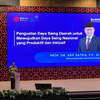 BRIN Luncurkan IDSD 2025 Untuk Perkuat Daya Saing Daerah
