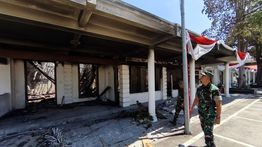 Pangdam V/Brawijaya Sampaikan Keprihatinan atas Kebakaran Gedung Negara Grahadi