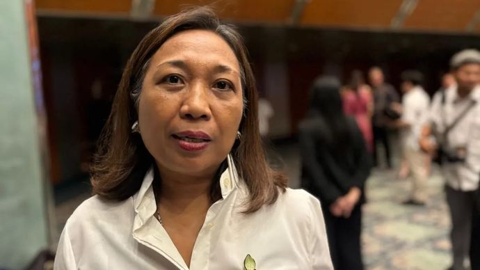 Deputi Bidang Pemasaran Kemenpar Ni Made Ayu Marthini berbagi pandangannya terhadap viralnya seblak di Thailand saat ditemui ANTARA di Jakarta, Senin 22 September 2025. (ANTARA/Hreeloita Dharma Shanti)
