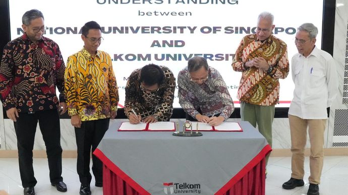 Telkom Perkuat Ekosistem Talenta Digital dan Inovasi Global melalui Kolaborasi Telkom University&ndash;National University of Singapore 