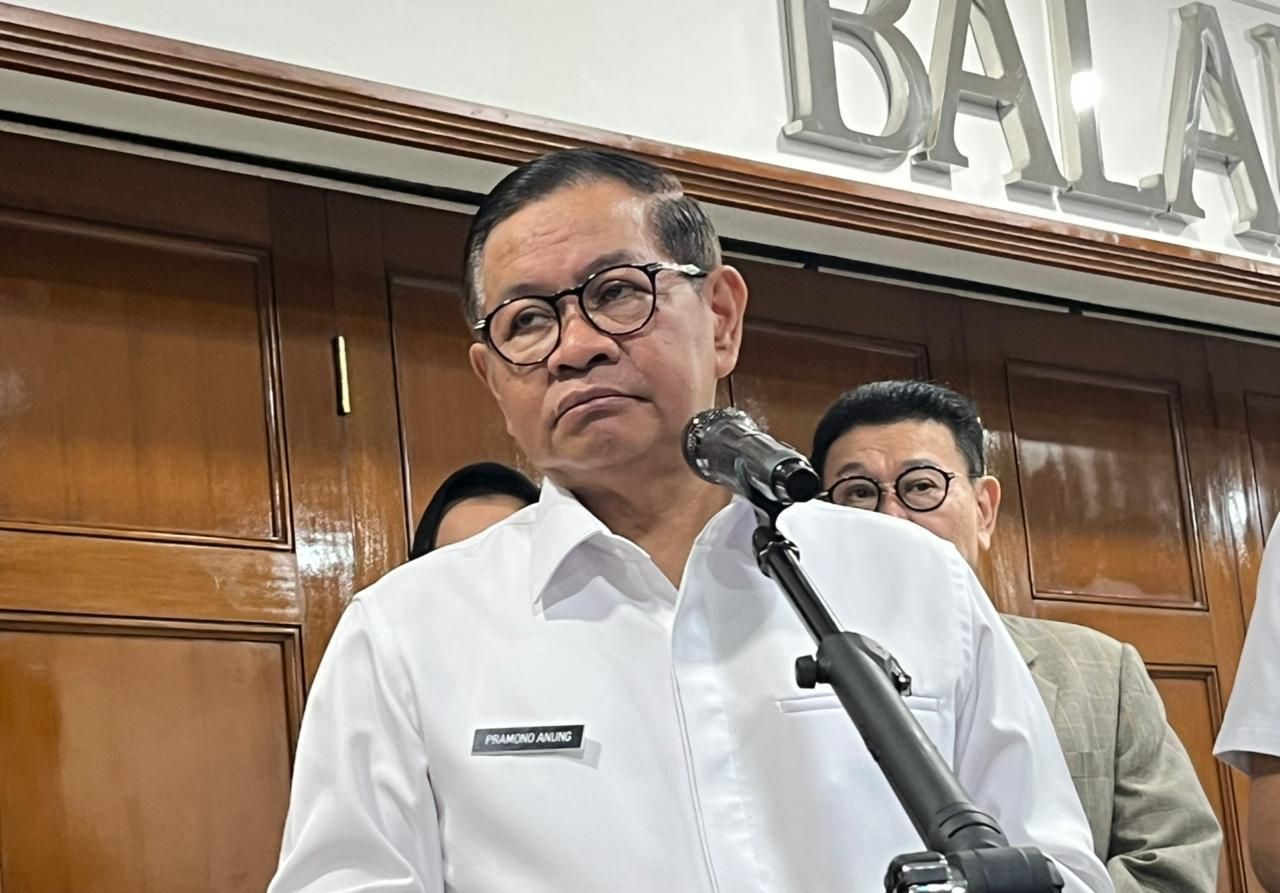 Pramono Anung <b>(NTVNews.id/Adiansyah)</b>