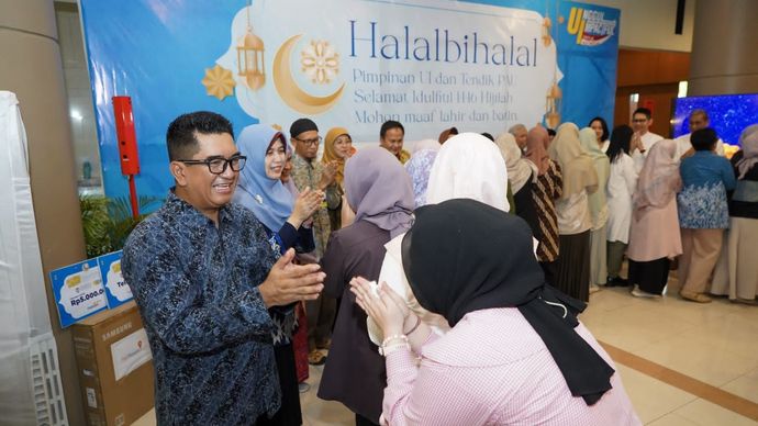Halal Bihalal Pimpinan UI