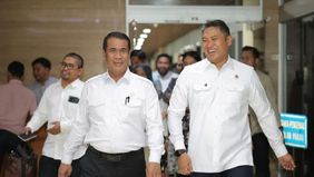 Menteri Pertanian (Mentan) Andi Amran Sulaiman bersama Kepala Badan Gizi Nasional (BGN) Sudaryono memperkuat sinergi penyerapan hasil pertanian untuk mendukung Program Makan Bergizi Gratis (MBG).