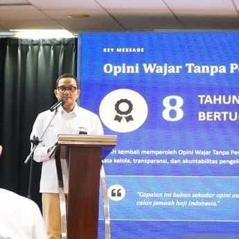 BPKH Raih Opini WTP, Kelola Dana Rp180,74 Triliun