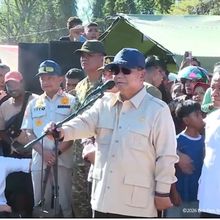 Sapa Warga NTT, Prabowo Tegaskan Pemerintah Hadir dan Terus Membantu