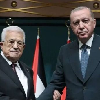 Berjumpa di Ankara, Erdogan Mantapkan Dukungan untuk Presiden Abbas dan Palestina